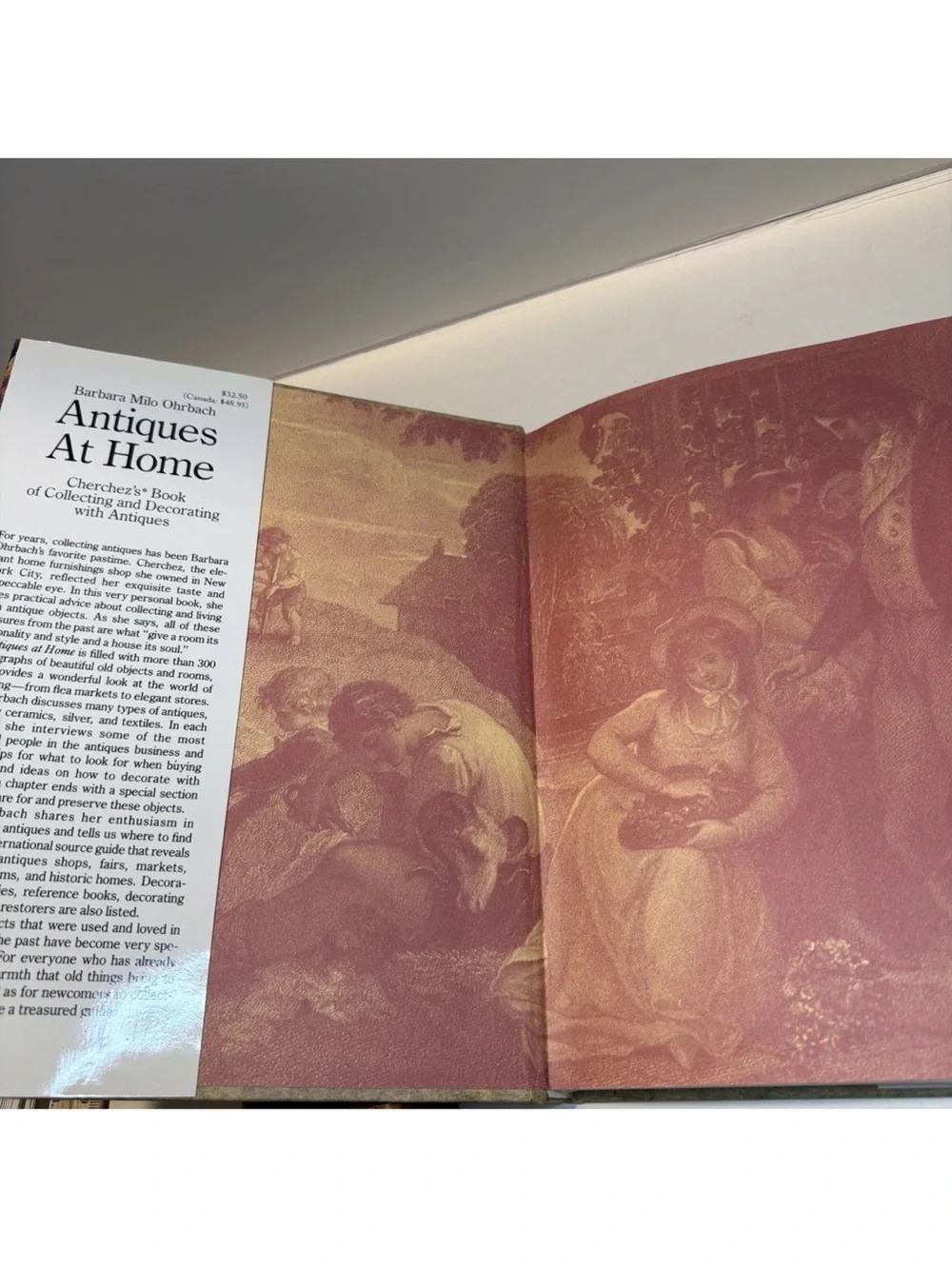 Signed Antiques at Home: Cherchezs Book of Collecting Decorating Barbara Ohrbach